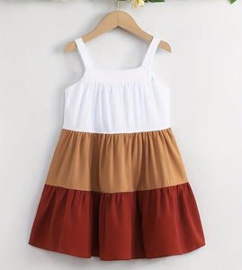 Color block Cami Dress