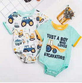 Excavators Onesies