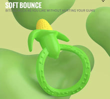 Load image into Gallery viewer, Corn Silicone teether