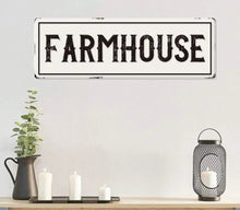 Load image into Gallery viewer, Farmhouse Metal Sign