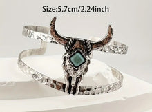 Load image into Gallery viewer, Cattle Head Cuff Bracelet
