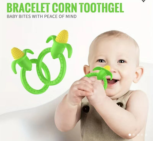 Corn Silicone teether