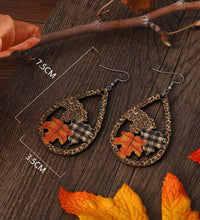 Load image into Gallery viewer, Fall Leaves earrings