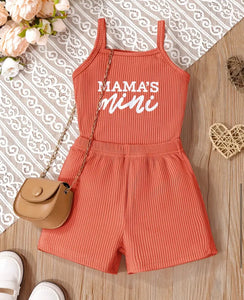 Mama’s Mini short outfit