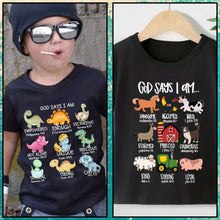 Load image into Gallery viewer, God says boy tee