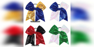 Sparkling Bow Rubber Band