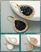 Load image into Gallery viewer, Teardrop sequin earrings
