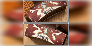Cow Pattern Claw Clip
