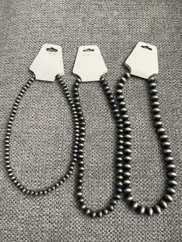 Navajo pearl strand necklaces