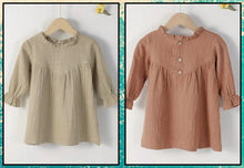 Load image into Gallery viewer, Cotton Ruffled Dress