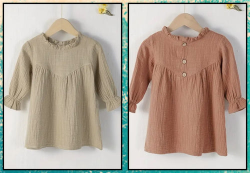 Cotton Ruffled Dress