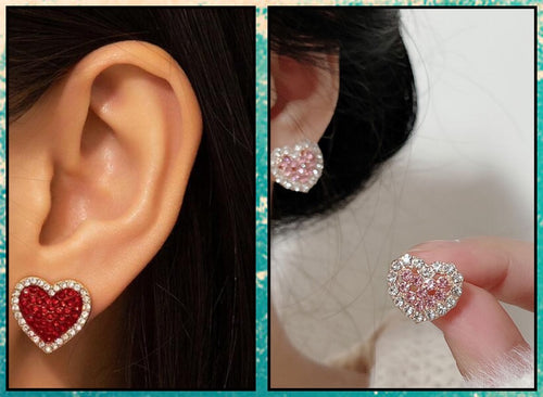 Heart Post Earrings