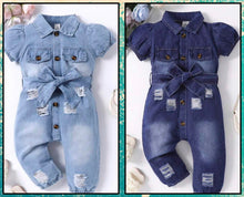 Load image into Gallery viewer, Denim Jumpsuit