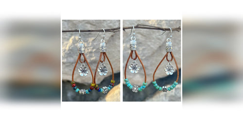 Bohemian Teardrop Earrings