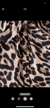 Load image into Gallery viewer, Leopard frill trim dress and hat