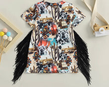 Load image into Gallery viewer, More Cowboys tassel dress