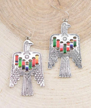 Load image into Gallery viewer, Thunderbird dangle earrings