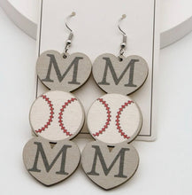 Load image into Gallery viewer, Mom sport earrings