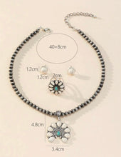 Load image into Gallery viewer, Navajo pearl set