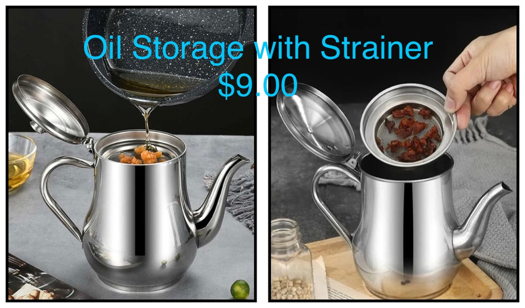 Grease/Oil Storage Container