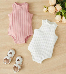 2Pc ribbed bodysuit