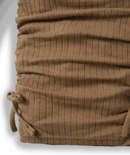 Load image into Gallery viewer, Ribbed side ruched dress