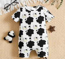 Load image into Gallery viewer, Cow Romper