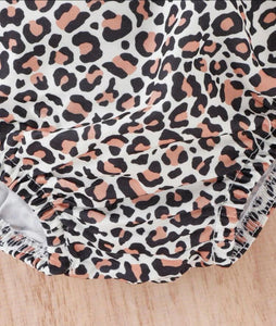 Cami leopard bummie