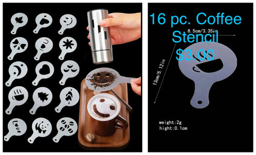 Coffee Stencils