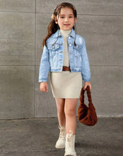 Load image into Gallery viewer, Girl’s Jean Jacket
