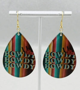 Howdy earrings