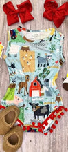 Load image into Gallery viewer, Farm tassel onesie