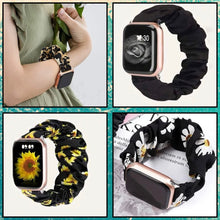 Load image into Gallery viewer, Apple scrunchie watch bands