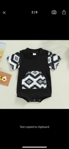 Boys Aztec onesie