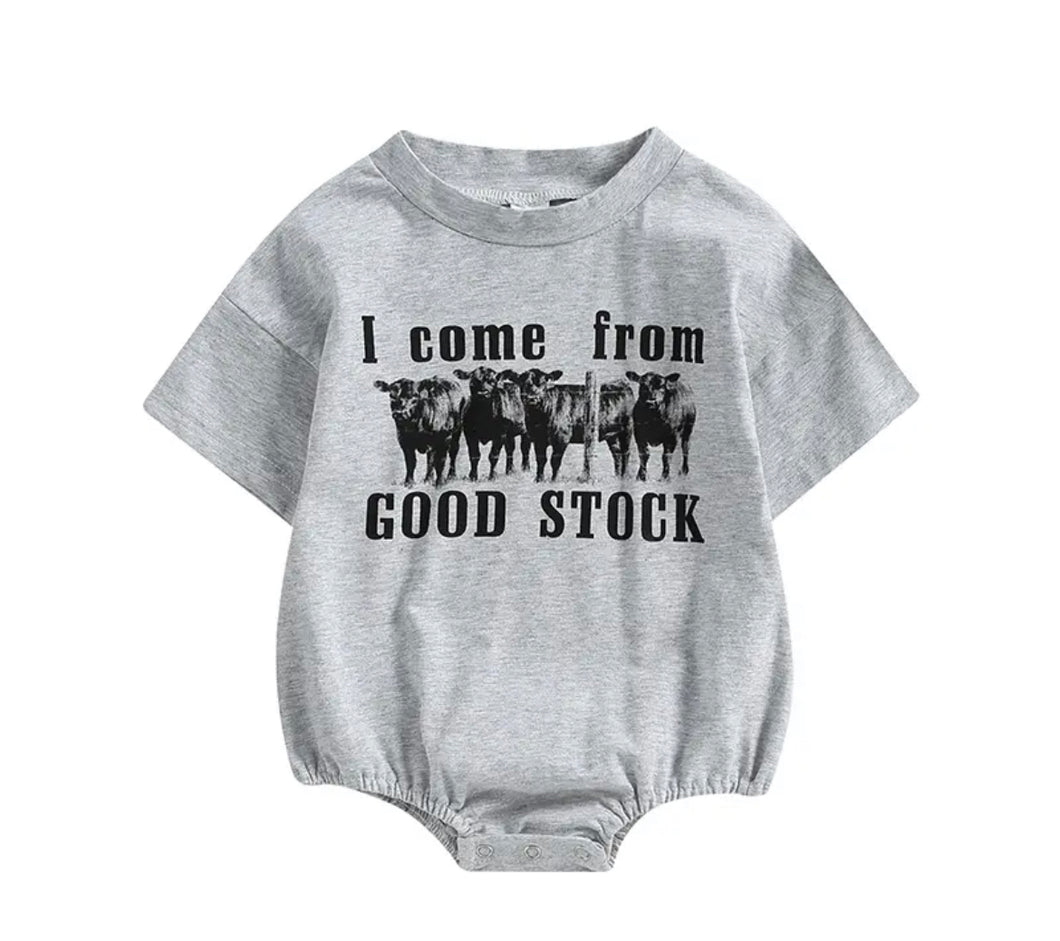 Good Stock Onesie