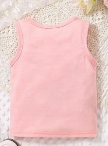 Twist hem tank top