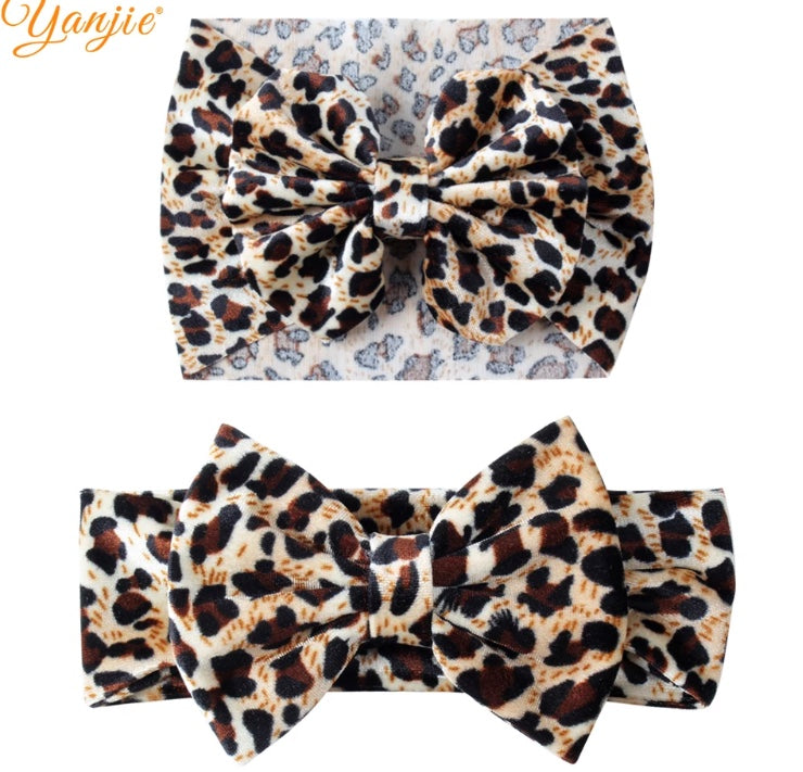 Leopard headwraps