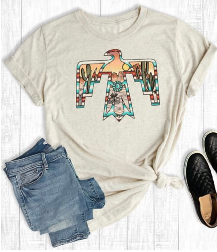 Serape Desert Thunderbird tee