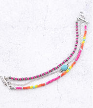 Load image into Gallery viewer, Serape Beaded layered bracelet