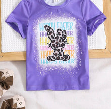 Load image into Gallery viewer, Happy Easter leopard tee