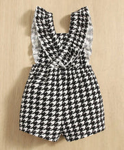 Load image into Gallery viewer, Houndstooth Short Romper