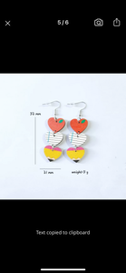 School time earrings