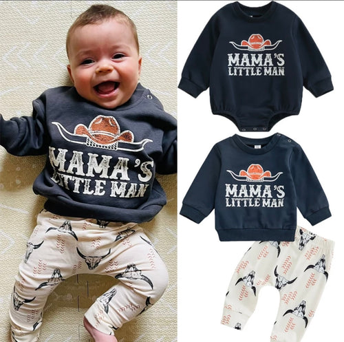 Mama’s little man outfit