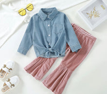 Load image into Gallery viewer, Denim and Pink outfit