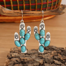 Load image into Gallery viewer, Blooming Cactus earrings