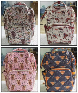 Cow Diaper bags