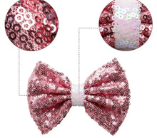 Load image into Gallery viewer, Sequin 5” bow