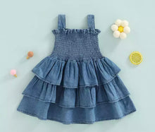 Load image into Gallery viewer, Denim sundress