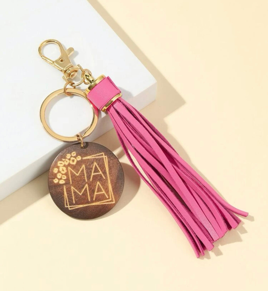 Tassel Mama key rings