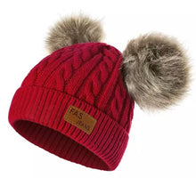 Load image into Gallery viewer, Children’s pom pom hats